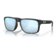 Oakley OO9102 Holbrook Sunglasses - Men's, Matte Black Camo Frame, Prizm Deep Water Polarized Lens, 55, OO9102-9102T9-55