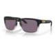 Oakley OO9102 Holbrook Sunglasses - Men's, TDF Matte Black Fade Frame, Prizm Grey Lens, 55, OO9102-9102W1-55
