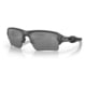 Oakley OO9188 Flak 2.0 XL Sunglasses - Men's, Steel Frame, Prizm Black Polarized Lens, 59, OO9188-9188F8-59