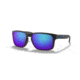 Oakley OO9244 Holbrook A Sunglasses - Mens, Matte Black Frame, Prizm Sapphire Irid Polarized Lens, Asian Fit, 56, OO9244-924448-56