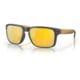 Oakley OO9244 Holbrook A Sunglasses - Men's, Matte Carbon Frame, Prizm 24K Polarized Lens, Asian Fit, 56, OO9244-924459-56