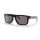 Oakley OO9244 Holbrook A Sunglasses - Mens, Polished Black Frame, Prizm Grey Lens, Asian Fit, 56, OO9244-924453-56