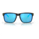 Oakley OO9244 Holbrook A Sunglasses - Mens, Polished Black Frame, Prizm Sapphire Lens, Asian Fit, 56, OO9244-924457-56