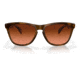 Oakley OO9245 Frogskins A Sunglasses - Mens, Matte Brown Tortoise Frame, Prizm Brown Gradient Lens, Asian Fit, 54, OO9245-9245D1-54