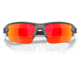 Oakley OO9271 Flak 2.0 A Sunglasses - Mens, Steel Frame, Prizm Ruby Lens, Asian Fit, 61, OO9271-927143-61