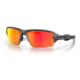Oakley OO9271 Flak 2.0 A Sunglasses - Men's, Steel Frame, Prizm Ruby Lens, Asian Fit, 61, OO9271-927143-61