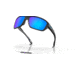 Oakley OO9416 Split Shot Sunglasses - Men's, Matte Black Frame w/Blue Logo, Prizm Sapphire Polarized Lens, 64, OO9416-941631-64