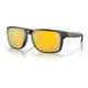 Oakley OO9417 Holbrook XL Sunglasses - Men's, Matte Black Frame, Prizm 24K Polarized Lens, 59, OO9417-941723-59
