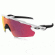 Oakley Radar EV Pitch Sunglasses Polished White Frame, Prizm Baseball Outfield Lens-OO9211-04