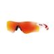 Oakley OO9206 Radarlock Path A Sunglasses - Men's, Polished White Frame, Prizm Ruby Lenses, 920646-38