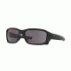 Oakley STRAIGHTLINK A OO9336 Sunglasses 933603-58 - Matte Black Frame, Warm Grey Lenses