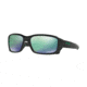 Oakley STRAIGHTLINK A OO9336 Sunglasses 933605-58 - Matte Black Frame, Jade Iridium Lenses