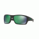 Oakley Turbine Sunglasses - Men's, Matte Black Frame, Prizm Jade Polarized 63 mm Lenses, OO9263-926345-63