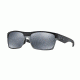 Oakley TWOFACE ASIA FIT OO9256 Sunglasses 925606-60 - Polished Black Frame, Black Iridium Polarized Lenses