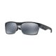 Oakley OO9256 Twoface A Sunglasses - Men's, Polished Black Frame, Black Iridium Polarized Lenses, 925606-60