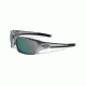 Oakley Valve Mens Sunglasses Dark Grey Frame, Emerald Iridium Polarized Lens OO9236-11