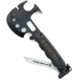 Off Grid Tools Survival Axe ABS 11.5in Overall 5in Black Oxide Coated 420 SS Axe Head With 4in Cutting Edge Black Nylon Sheath Black