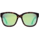 OTIS Odyssey Sunglasses - Mens Orchre Havana Frame/Green Polarized Lens