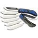 Outdoor Edge Cutlery Razor Lite EDC Blue Folding Knife3.375inDrop Point Black Handle