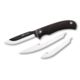 Outdoor Edge Cutlery Razormax Fixed Blade Knife 3.5in Drop Point 420J2 Blade Black Rubberized TPR Handle