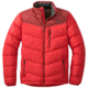 Outdoor Research Transcendent Down Jacket - Mens, Tomato/Firebrick, S, 2680851362006