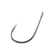 Owner Hooks SSW Straight Eye Hook with Cutting Point Forged Shank Reversed Bend Offset Black Chrome Size 6/0 4 Per Pack