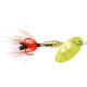 Panther Martin Deluxe Fly In-Line Treble Fishing Hook 2 Hook 1/16oz 1 Piece Gold & Orange