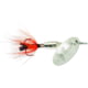 Panther Martin Deluxe Fly In-Line Treble Fishing Hook 2 Hook 1/16oz 1 Piece Silver & Orange