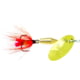 Panther Martin Deluxe Fly In-Line Lure Treble Fishing Hook 4 Hook 1/8oz 1 Piece Gold & Yellow