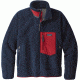 Patagonia Classic Retro-X Jacket - Men's-Large-Navy Blue/Classic Red