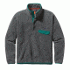 Patagonia Lightweight Synchilla Snap-T Pullover - Men's-Nickel/Borealis Green-X-Small