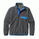 Patagonia Lightweight Synchilla Snap-T Pullover - Men's-Nickel/Electron Blue-X-Small