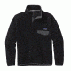 Patagonia Lightweight Synchilla Snap-T Pullover - Mens-Black/Forge Grey-X-Small