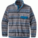 Patagonia Lightweight Synchilla Snap-T Pullover - Men's-XX-Small-Laughing Waters/Smolder Blue