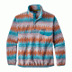 Patagonia Lightweight Synchilla Snap-T Pullover - Mens-X-Large-Laughing Waters/Filter Blue