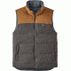 Patagonia Reversible Bivy Down Vest - Men's -Forge Grey/Bear Brown-XX-Small