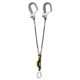 Petzl ABSORBICA-Y 80 MGO double lanyard w/energy absorber Captive Carabiner MGO ANSI 80cm 80cm L64YUM 80