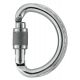 Petzl Omni Carabiner Gray Screw-Lock M37 SL