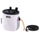 Petzl Saka Chalk Bag White Dazzle