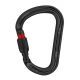 Petzl William Carabiner Black Screw-Lock M36A SLN