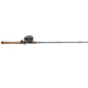 Pflueger President Spincast Combo 6'6" Medium Fast 8-14lb Cork 2 pc. PRESSC-661M2