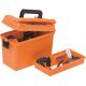 Plano Emergency Supply Box with Shelf Orange