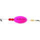 Precision Tackle Blue Water Thunder Oval 2.5in Weighted Pink