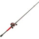 Quantum Pulse Baitcast Rod and Reel Combo 6ft 6in Medium Heavy Fast 1 6.6-1 4+1 Right Hand Gray/Red