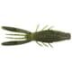 Rapala CrushCity Bronco Bug 6 Pack Green Pumpkin Chartreuse Pepper 4in