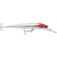 Rapala Husky Magnum Trolling Stickbait Floating 6-1/4" 2-3/8 oz 25 Ft #4/0 Hooks Red Ghost