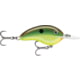 Rapala OG Deep Tiny 07 5/16 oz 7' Depth Two #5 Treble Hooks Hot Copper Green Shad