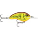 Rapala OG Deep Tiny 07 5/16 oz 7' Depth Two #5 Treble Hooks Mossy Chartreuse Crawdad