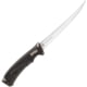 Rapala Pro Fillet 6 Fixed Blade Knife 6in Standard Edge Mirror Polish Black Synthetic Handle