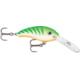 Rapala Shad Dancer 5 Floating-Deep Diving 2in 1/4oz 7-10Feet 6 Trebles Green Tiger
